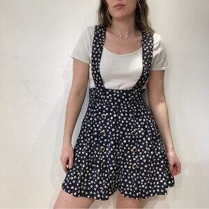 Vintage Suspender Romper/Skirtall